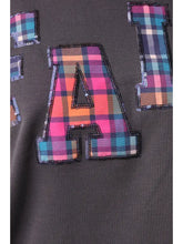 Load image into Gallery viewer, Clearance Fall Plaid Patch Pullover