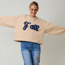 Load image into Gallery viewer, Y'all Crew Neck Sweatshirt