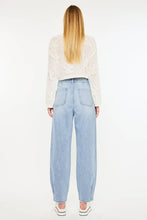 Load image into Gallery viewer, KANCAN ULTRA HIGH RISE WIDE TAPERED FIT JEANS
