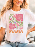 Mama Flower Cotton Tee.