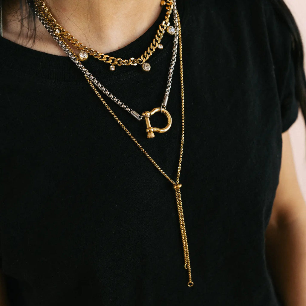 Screw Toggle Necklace