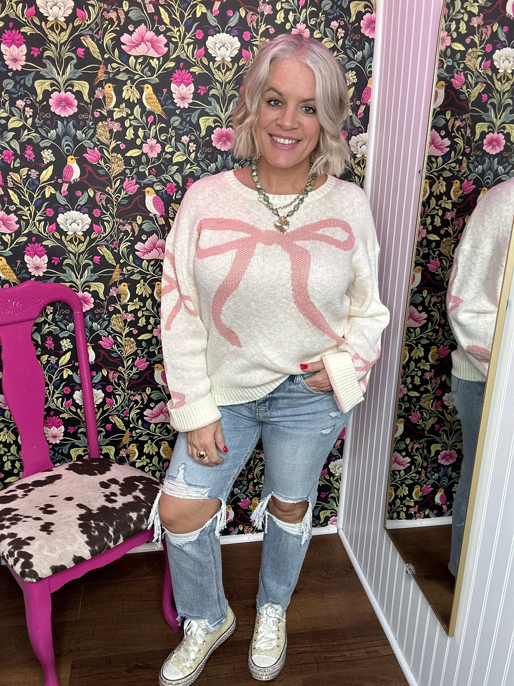 CLEARANCE Glitter Hi Top Sneakers