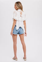 Load image into Gallery viewer, Lace Trim Boho Top
