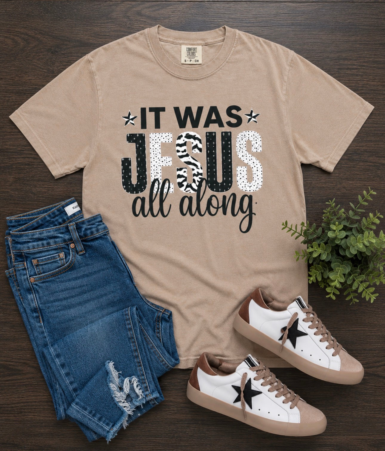 It Was Jesus All Along Tee