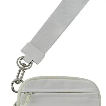 Ivory Zip Wallet with Id Window