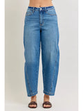 Judy Blue High Waist Rigid Magic Panel Barrel