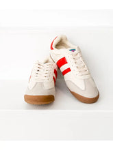 Load image into Gallery viewer, Madrid Sneaker in Beige and Red
