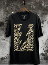 Load image into Gallery viewer, Leopard Print Thunderbolt Graphic Top
