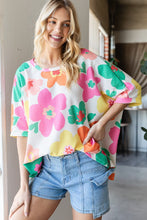 Load image into Gallery viewer, SPRING SUMMER FLORALS OVERSIZED TOP

