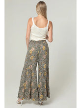 Load image into Gallery viewer, Flare Leg Floral Print Pants
