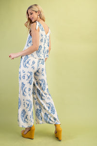 Floral ILLUSION JUMPSUIT