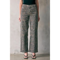 Animal Print High Rise Dad Jeans