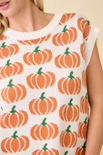 Load image into Gallery viewer, KNIT PUMPKIN VEST
