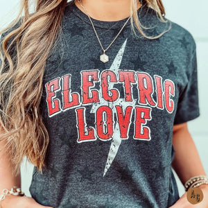 Electric Love star graphic tee