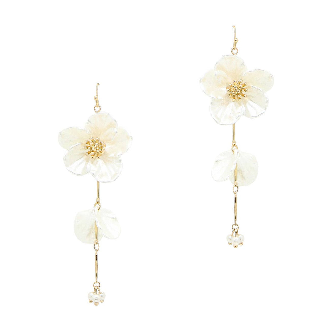 Pearlized Shell Flower 2.75