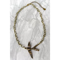 Bronze Sparrow Short Necklace