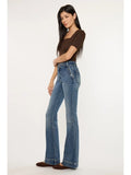 KanCan High Rise Dark Wash Flare Jeans