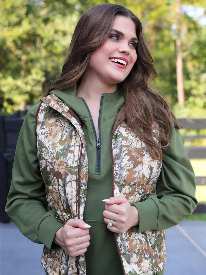 Classic Camo Puffer Vest
