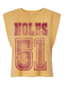 Florida State Fsu Seminoles Player Gold Tank top