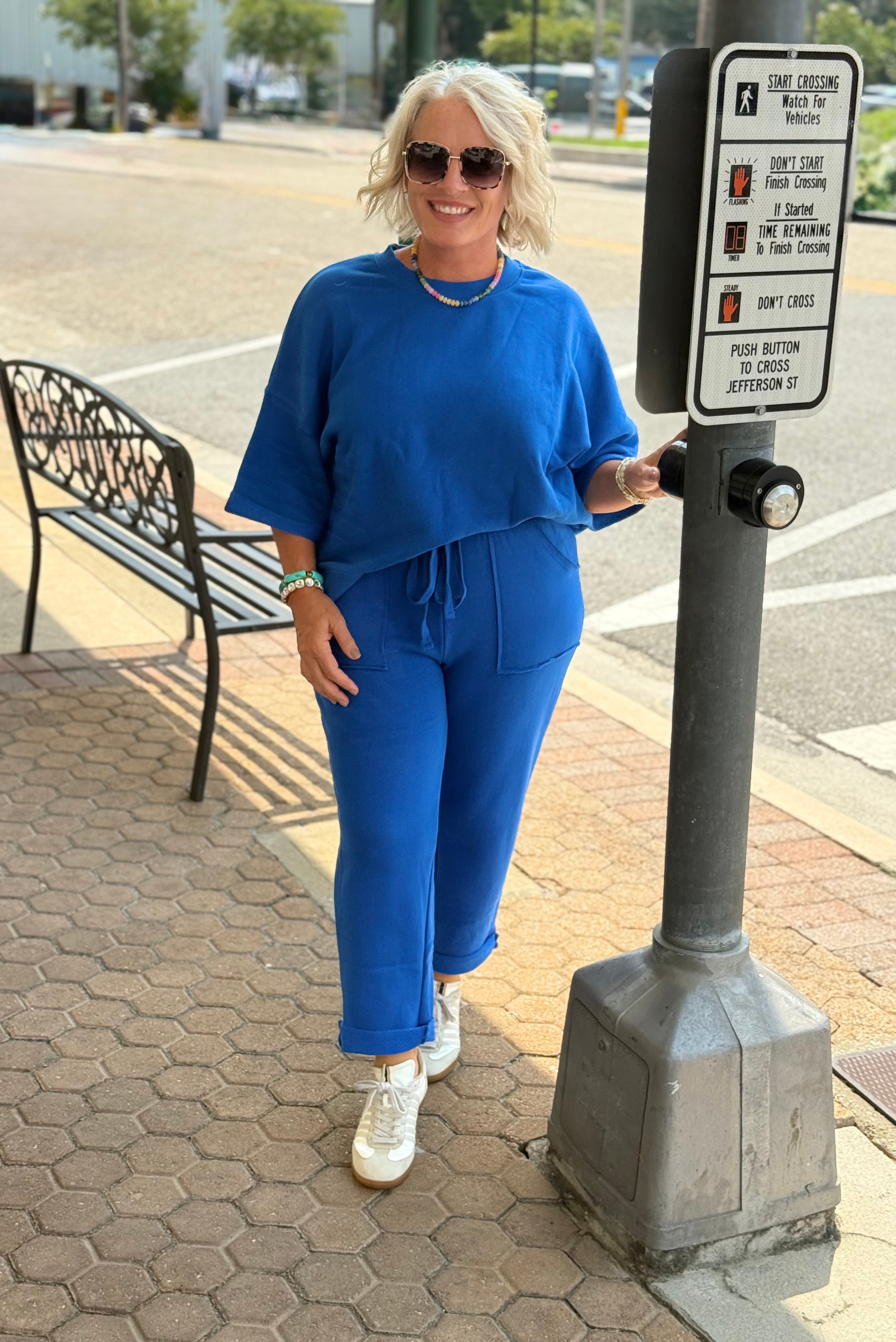 Malibu Lounge Drop Shoulder Top and Pants Set