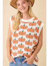 Load image into Gallery viewer, KNIT PUMPKIN VEST

