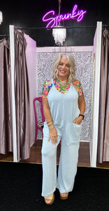 Flower Printed Mesh Short Sleeve Top