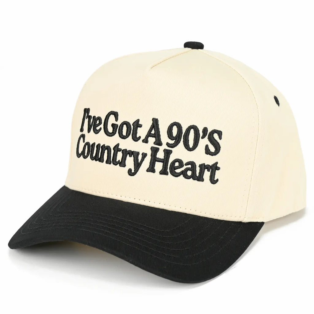 I've Got A 90's Country Heart Two Tone Trucker Hat