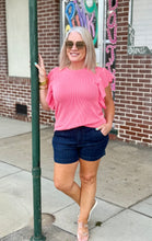 Load image into Gallery viewer, HW Denim Trouser Shorts by Judy Blue
