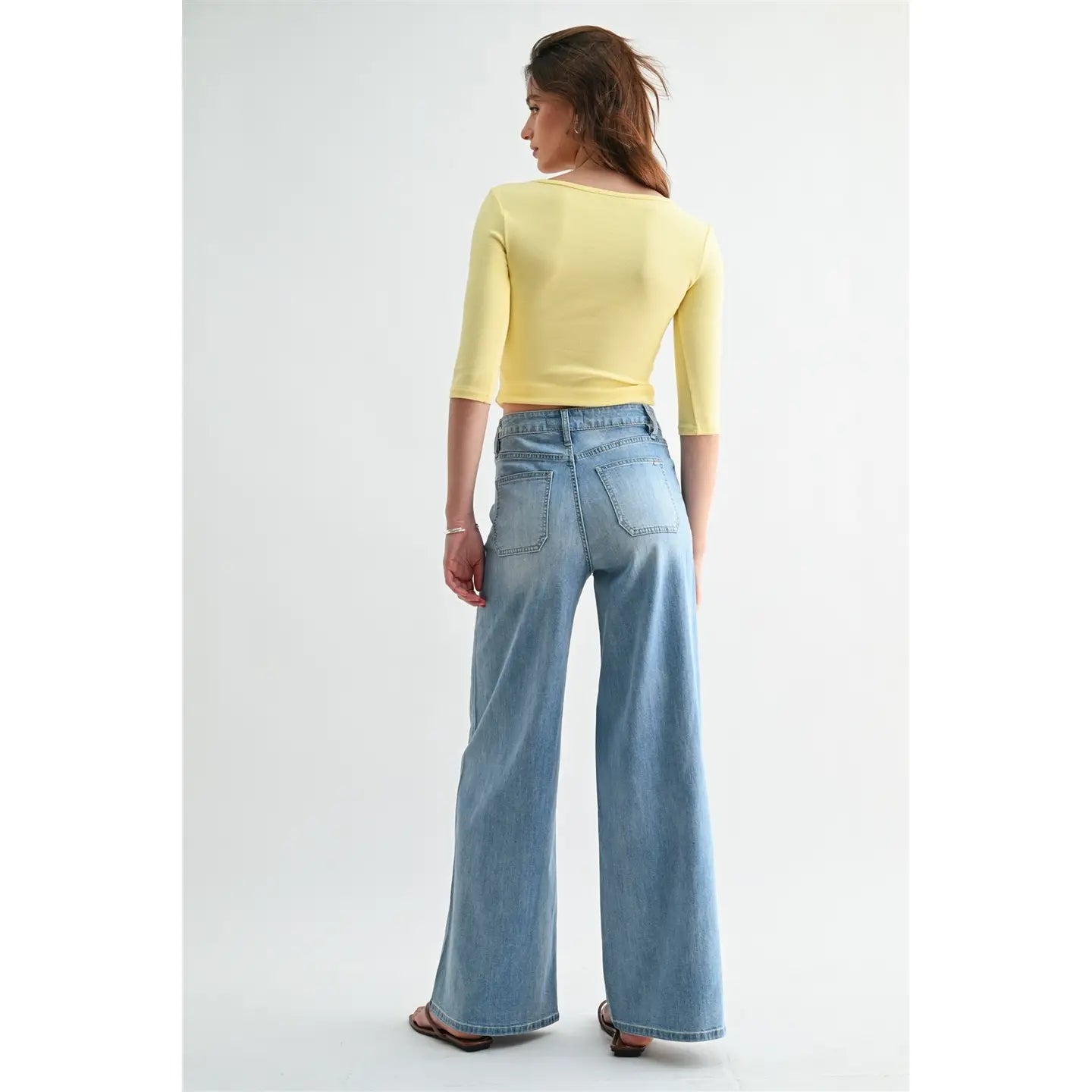 MICA DENIM PATCH POCKET JEANS