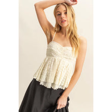 Load image into Gallery viewer, Spaghetti Strap Lace Cami Top
