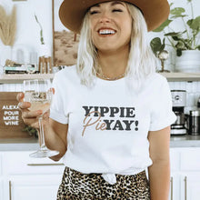 Load image into Gallery viewer, Yippie Pie Yay Fall Women&#39;s T-Shirt
