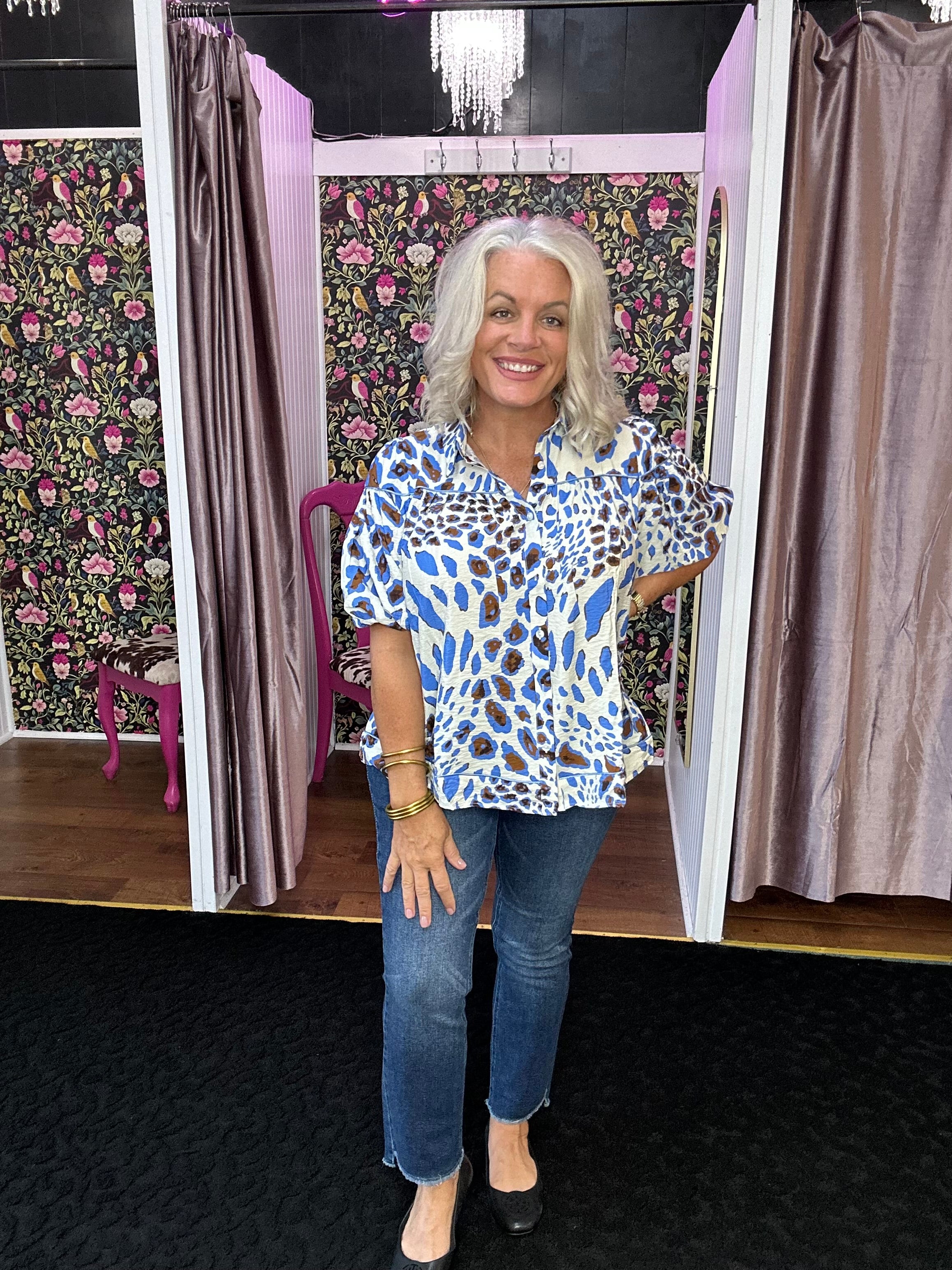 JUDY BLUE High Waisted Dark Wash Kick Flare