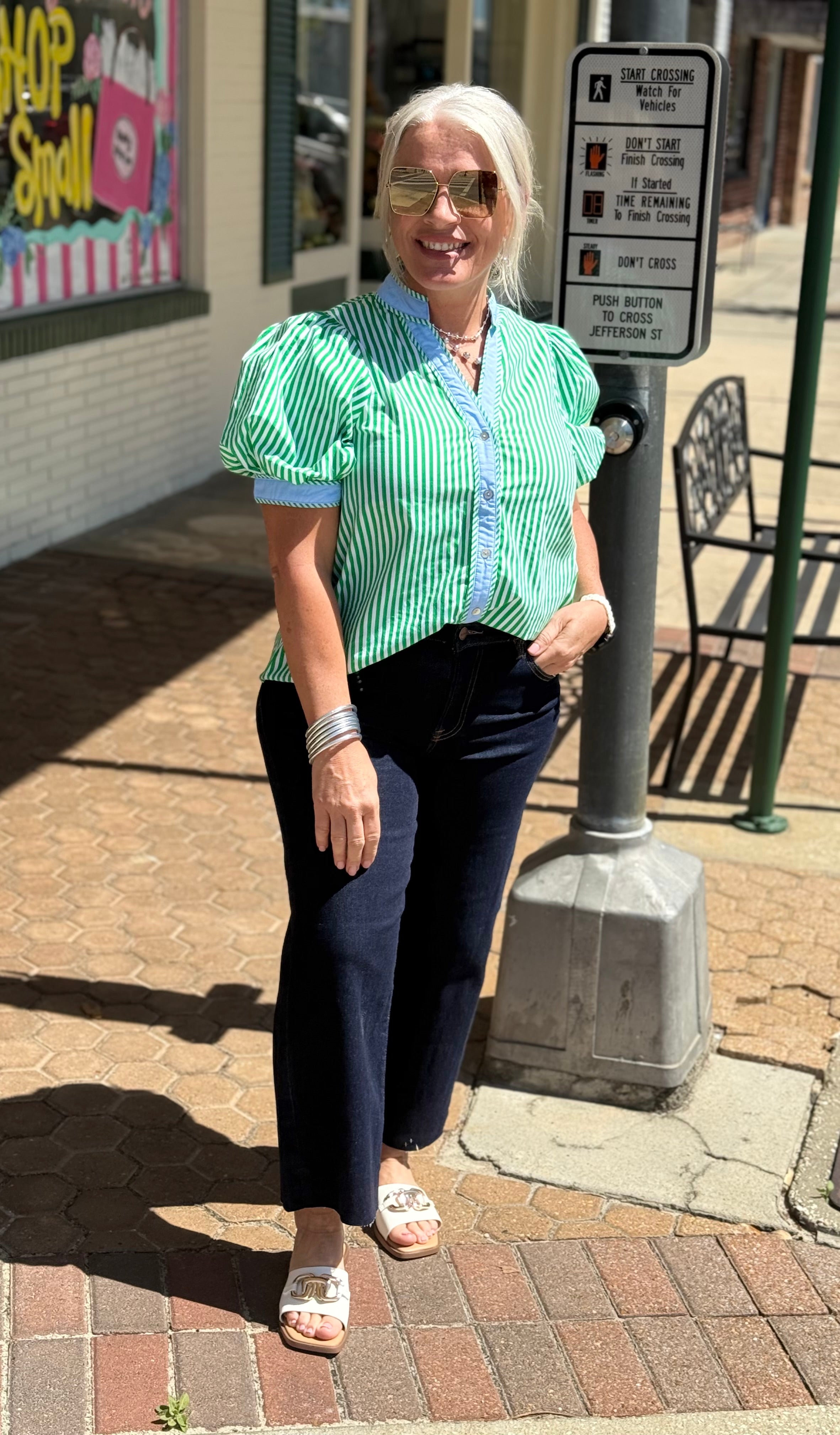 Risen Mid Rise Crop Wide Wide Jeans