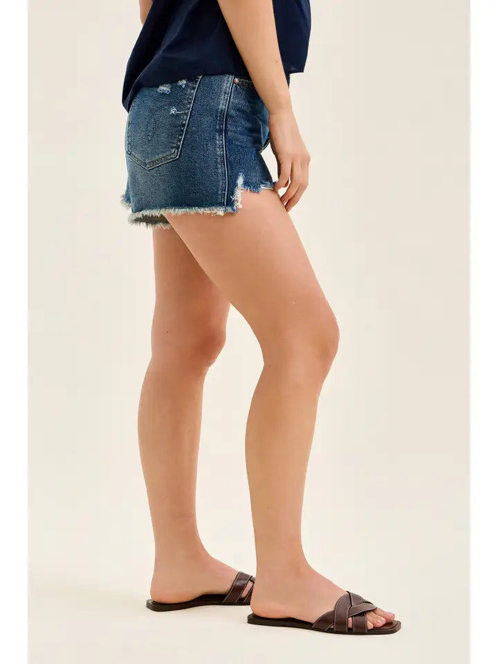 Judy Blue High Waist Rigid Magic Cut Off Shorts
