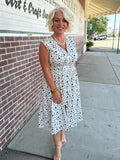 So Natural Midi Zipper Dress