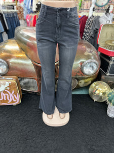 KANCAN Ultra High Rise Black Flare Jeans