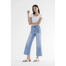 Load image into Gallery viewer, Mica high rise wide leg denim
