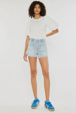 Load image into Gallery viewer, Kancan A-Line trouser shorts light wash
