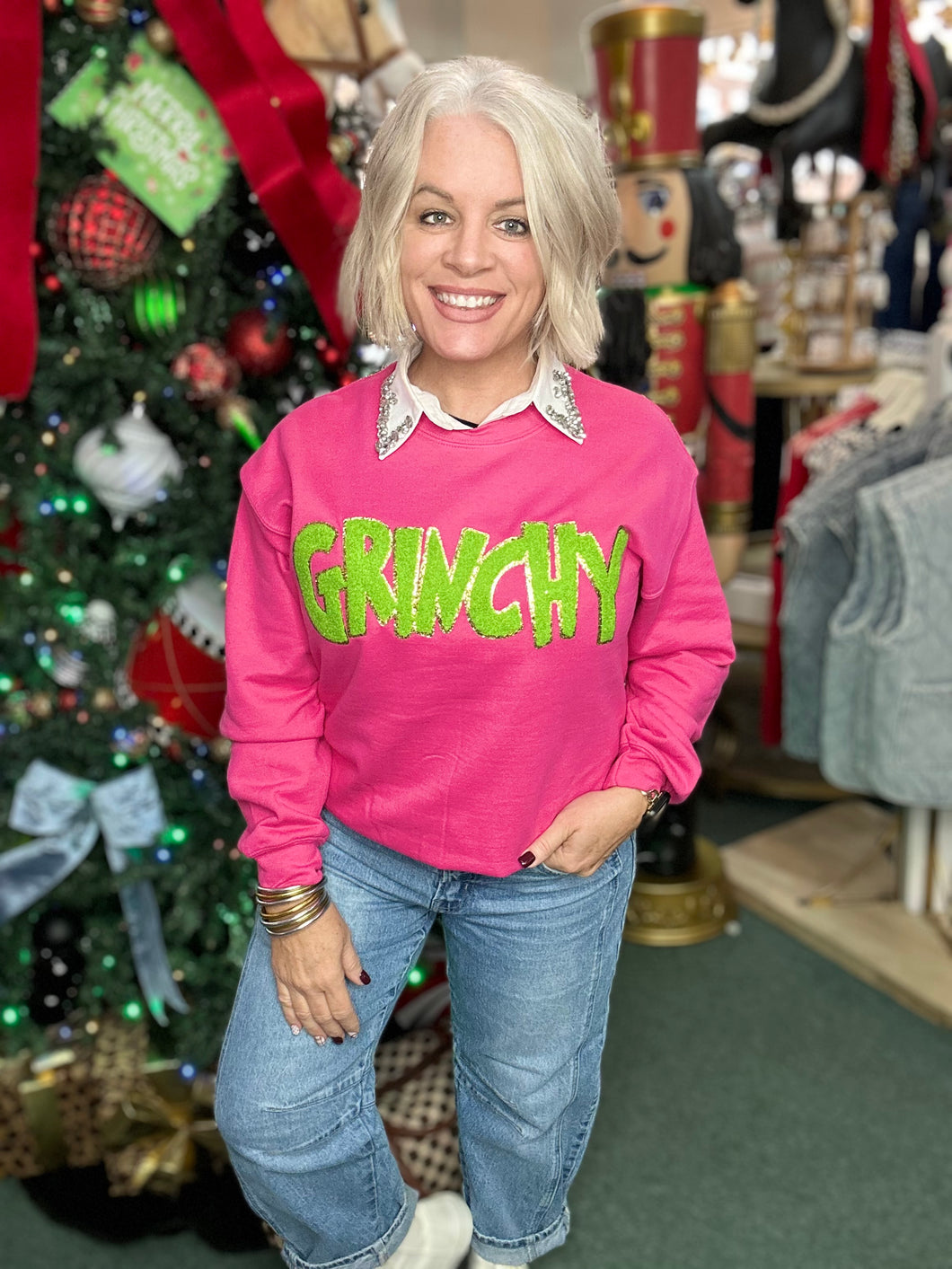 Grinchy Sweatshirt