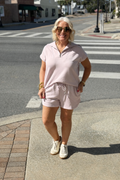 Pink Fog Shorts Set