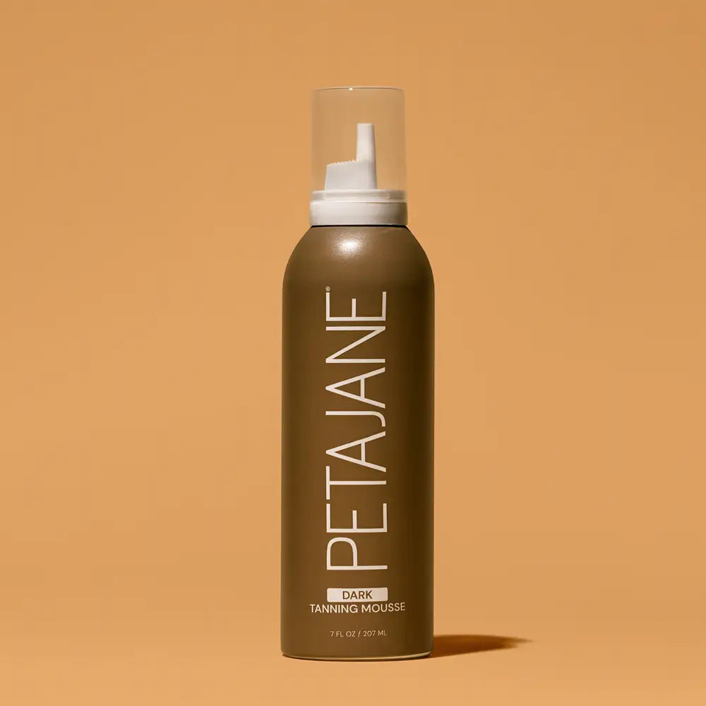 PETA Jane self tanning mousse in dark 7oz.