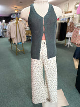 Load image into Gallery viewer, ASH JADE OPEN KNIT VEST
