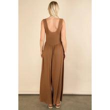 Load image into Gallery viewer, Ribbed Knit Sleeveless Jumpsuit
