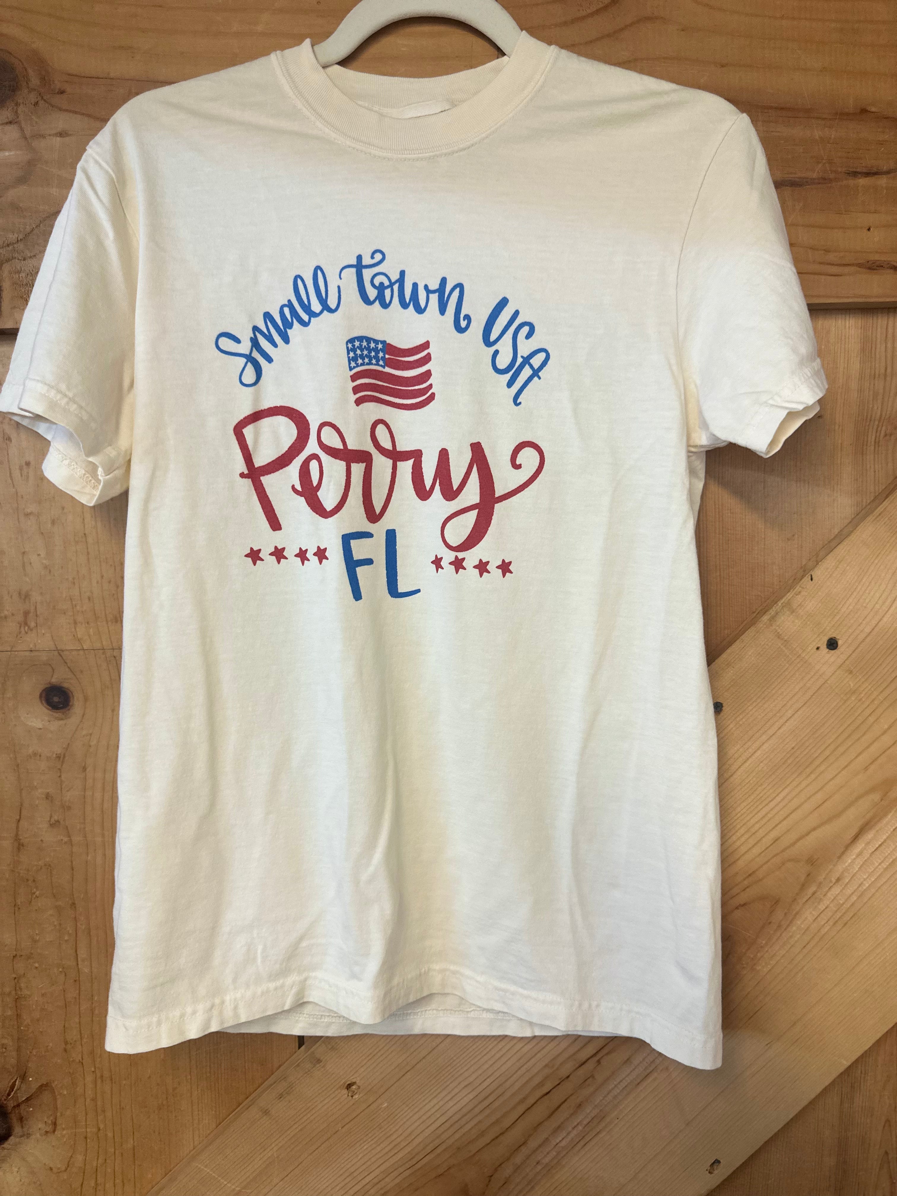 Small Town USA Perry FL Graphic T-Shirt
