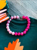 Candy Dot Dual Pink Necklace