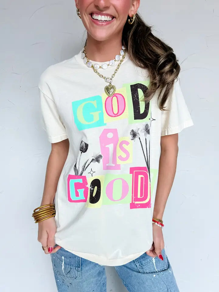 God Is Good Magazine Graphic Tee
