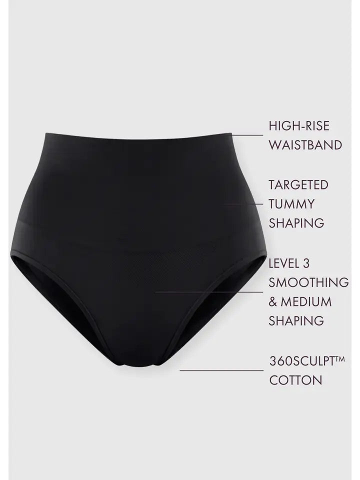 Joy Shapewear Brief - 360Sculpt in Black