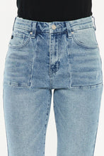 Load image into Gallery viewer, PETITE KANCAN PINTUCK DETAILING FLARE JEANS
