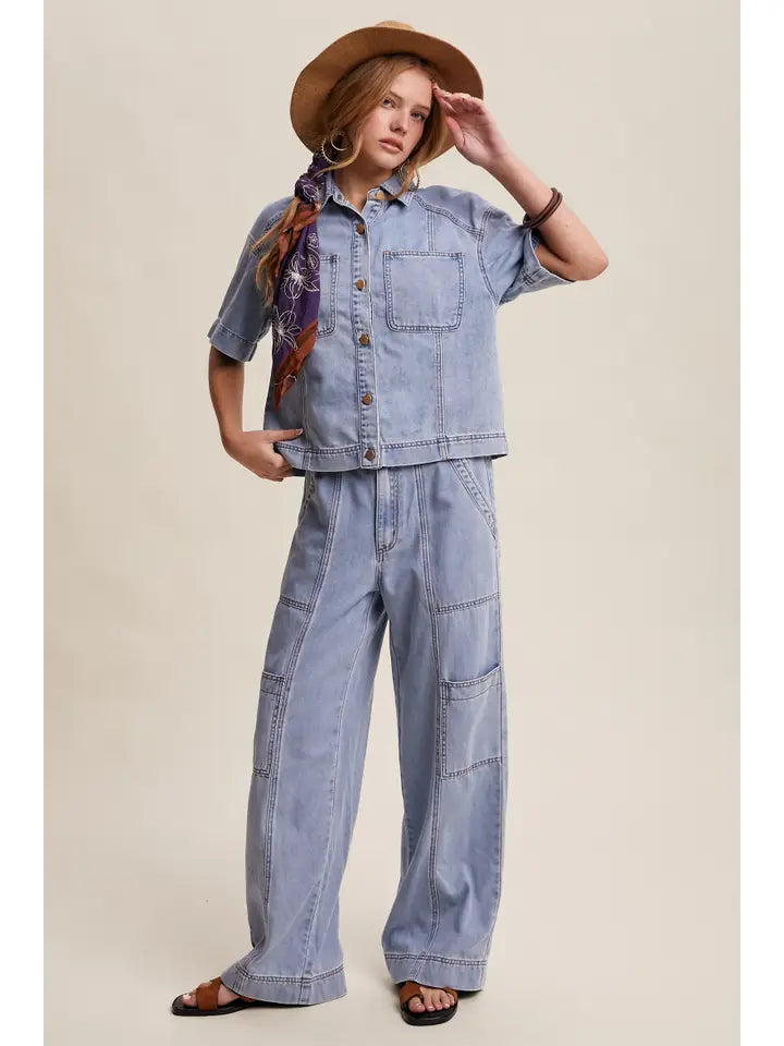 Utility Denim Set