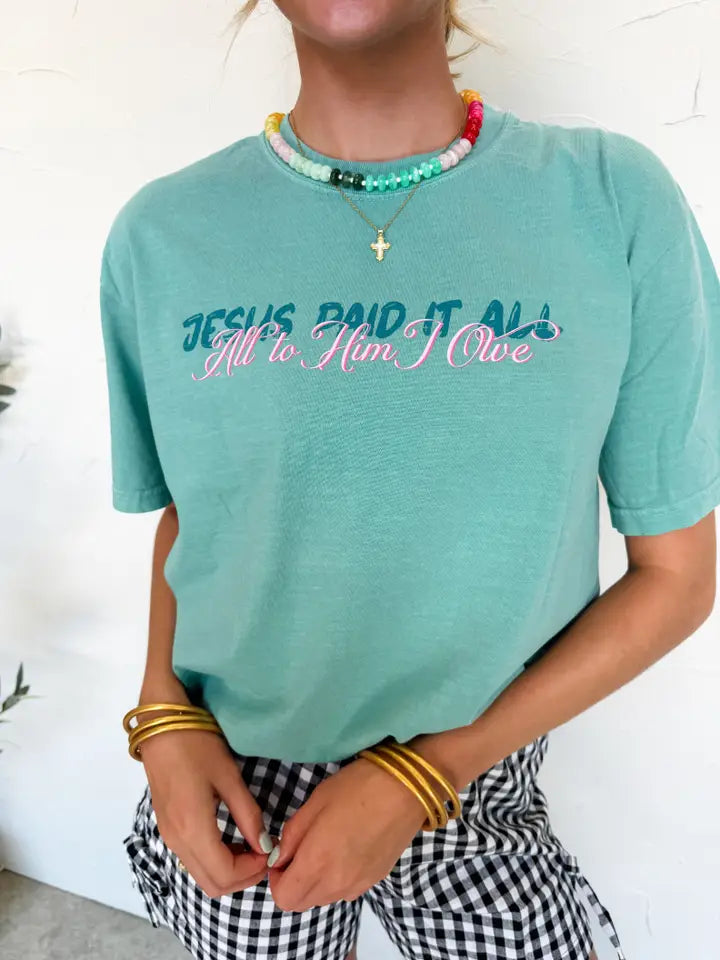 Jesus Paid It All Graphic Tee